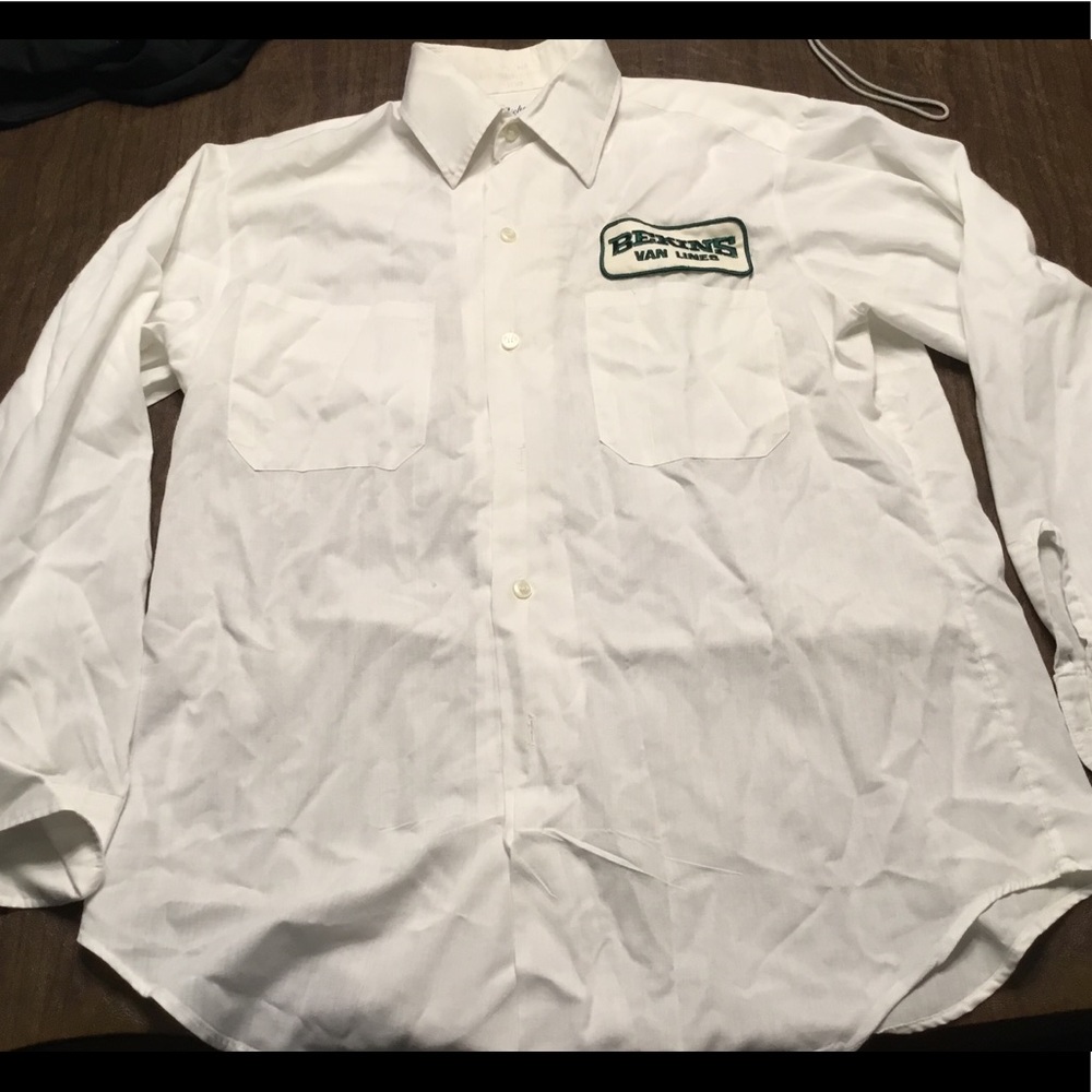 Bekins Van lines Sz 15 1/2 Michael’s uniform Co.